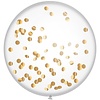 XL Confetti Ballon - Goud