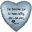 Anagram Folieballon De Liefste Juf - Met Naam