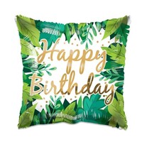 Folieballon ECO Birthday Foliage