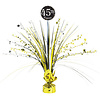 Centerpiece Sparkling Gold Celebrations met Add Age-stickers