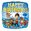 Anagram Folieballon Paw Patrol Happy Birthday - 45 cm