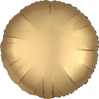 thumb-Folieballon Rond Chrome Gold-6