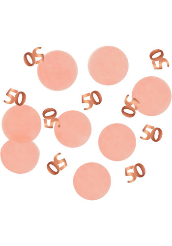 Confetti Elegant Blush 50 Jaar - 25 gram 