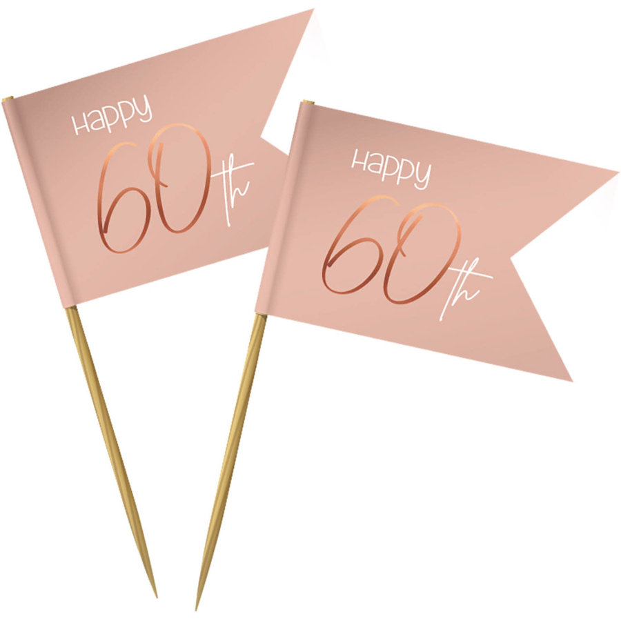 Prikkers Elegant Blush 60 Jaar-1