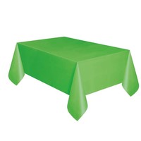 thumb-Tafelkleed Plastic  Lime Groen 140x274cm-2