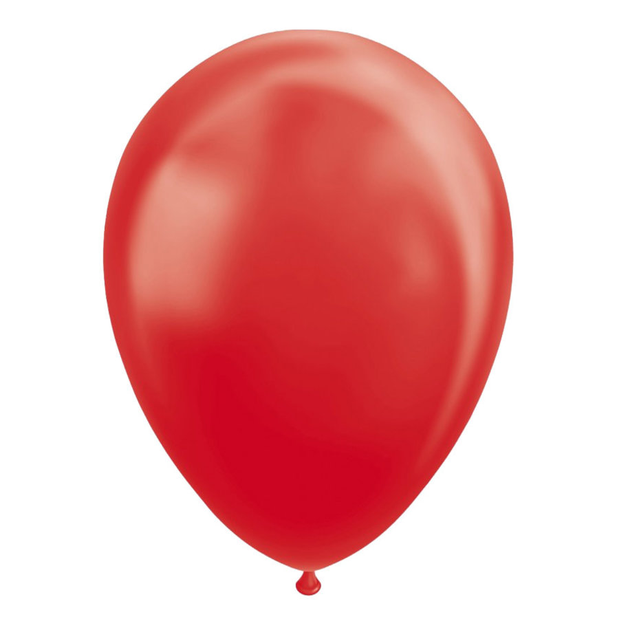 Leven van camouflage Vergemakkelijken Ballonnen Metallic Rood - 25 stuks - Zorg voor Party online feestartikelen  en ballondecoraties