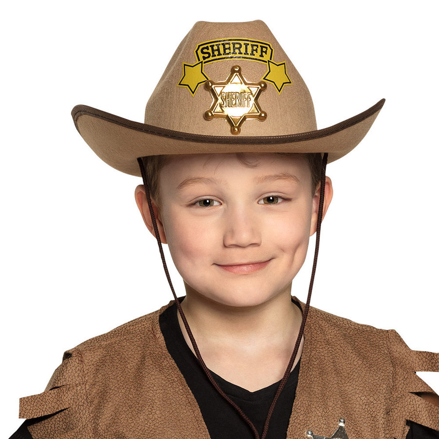 Cowboyhoed Little Sheriff - Bruin-2