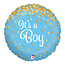 PartyPal Folieballon Glitter Holographic It's a Boy