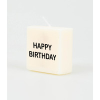 Letter kaarsje - Happy Birthday