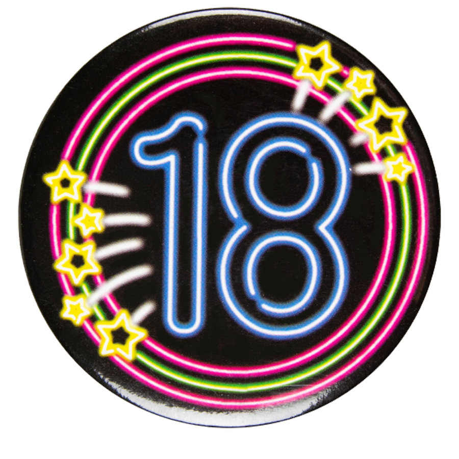 Neon Button - 18-1