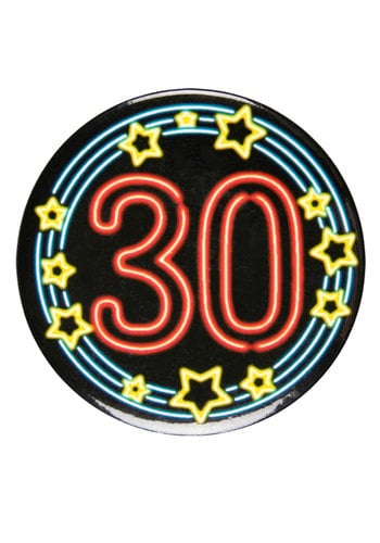 Neon Button - 30 