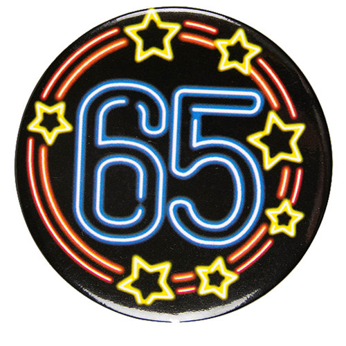 Neon Button - 65 