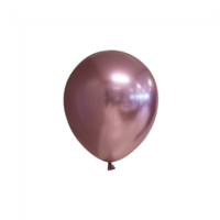 Kleine Ballonnen Chrome Rosé Gold - 100 stuks