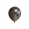 Globos Kleine Ballonnen Chrome Zwart - 100 stuks