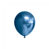 Globos Kleine Ballonnen Chrome Blauw - 100 stuks