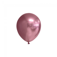 Kleine Ballonnen Chrome Roze - 100 stuks