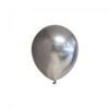 Globos Kleine Ballonnen Chrome Zilver - 100 stuks