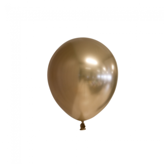 Strong Balloons Ballonnen Chrome Goud - 12 cm - 100 stuks