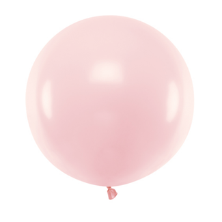 Strong Balloons Ronde Ballon 60 cm - Pastel Soft Pink - 1 st