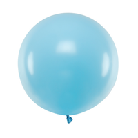 thumb-Ronde Ballon 60 cm - Pastel Light Blue - 1 st-1