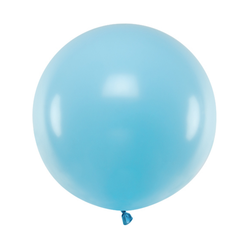 Ronde Ballon 60 cm - Pastel Light Blue - 1 st 