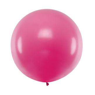 Strong Balloons Mega Ballon Pastel Hot Pink - 1mtr - 1 stuk
