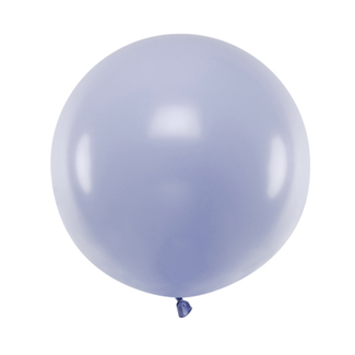 Strong Balloons Ronde Ballon 60 cm - Pastel Light Lilac - 1st