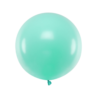 Strong Balloons Ronde Ballon 60 cm - Pastel Light Mint - 1st