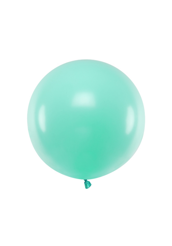 Ronde Ballon 60 cm - Pastel Light Mint - 1st 