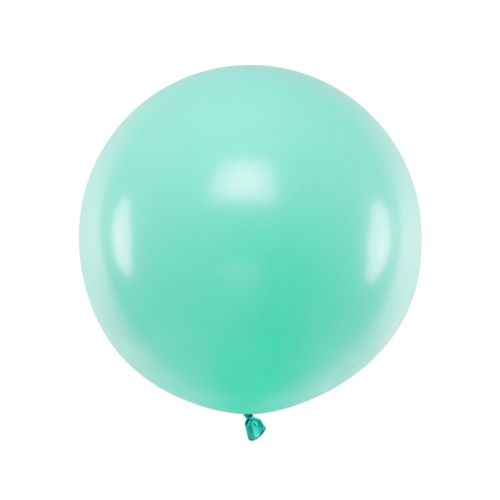 Ronde Ballon 60 cm - Pastel Light Mint - 1st 