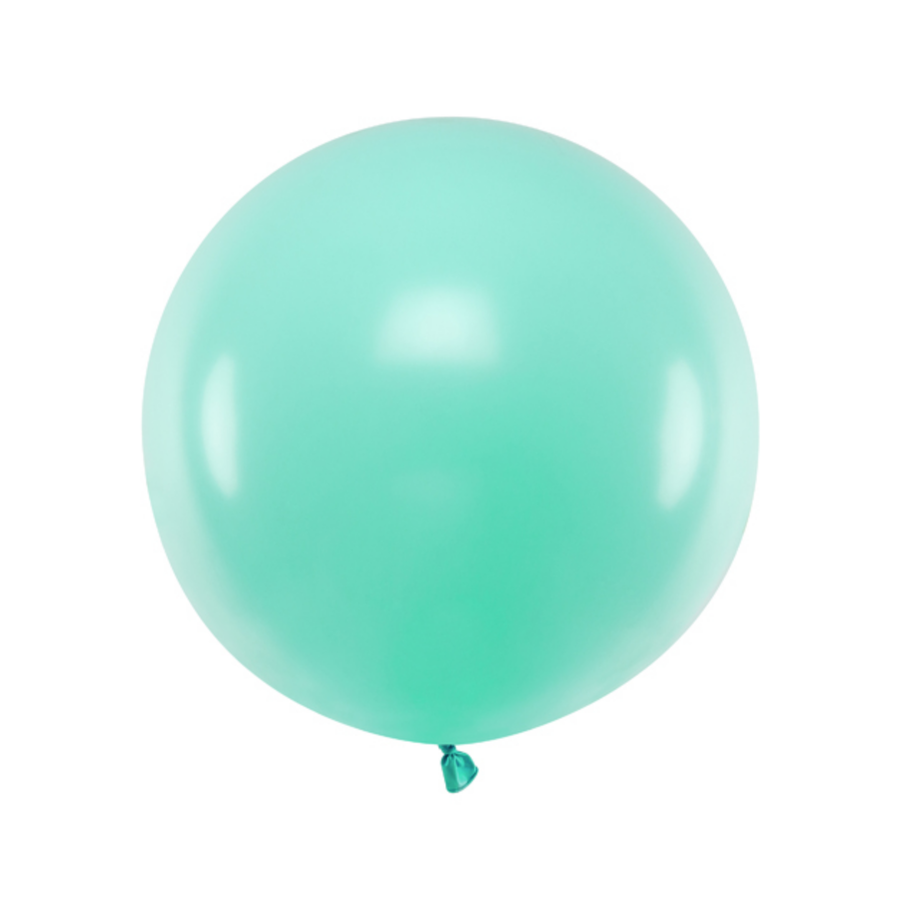 Ronde ballon 61 cm - Pastel Light Mint-1