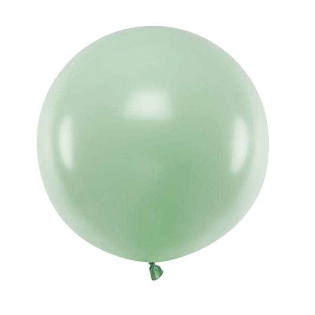 Ronde Ballon 60 cm - Pastel Pistache - 1st