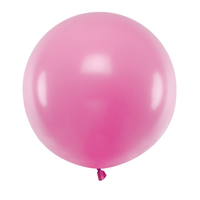 Ronde Ballon 60 cm - Pastel Fuchsia - 1st