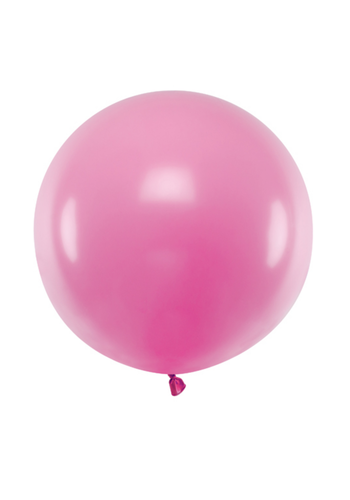 Ronde Ballon 60 cm - Pastel Fuchsia - 1st 