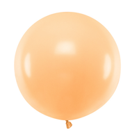 Ronde Ballon 60 cm - Pastel Light Peach - 1st