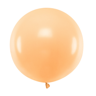 Strong Balloons Ronde Ballon 60 cm - Pastel Light Peach - 1st