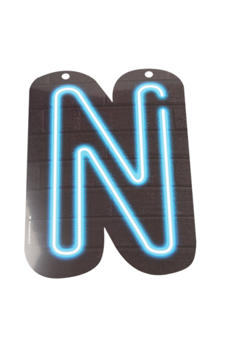 Neon Letter - N 