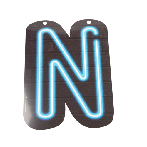 Neon Letter - N 