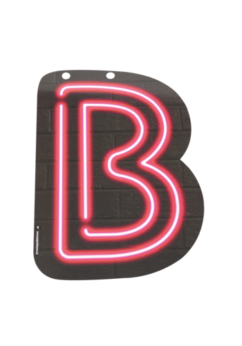 Neon Letter - B 