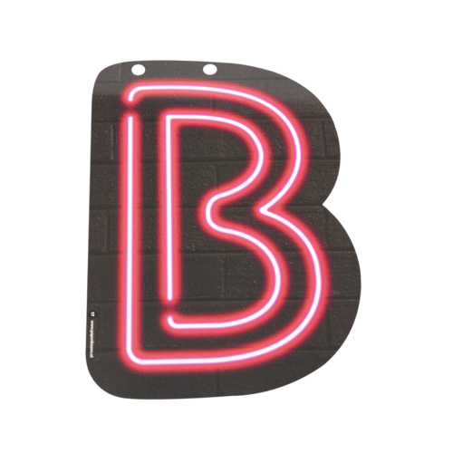 Neon Letter - B 