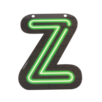 Neon Letter - Z