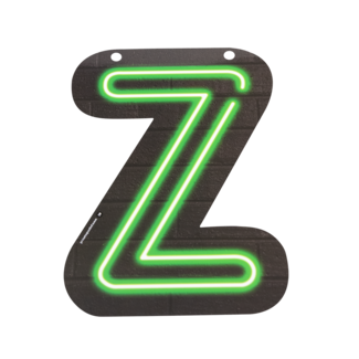 Neon Letter - Z