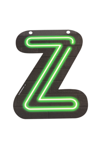 Neon Letter - Z 