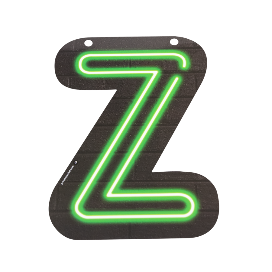 Neon Letter - Z-1