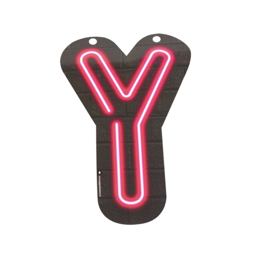 Neon Letter - Y 