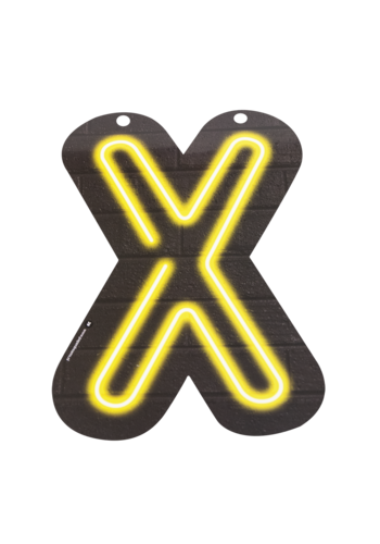 Neon Letter - X 