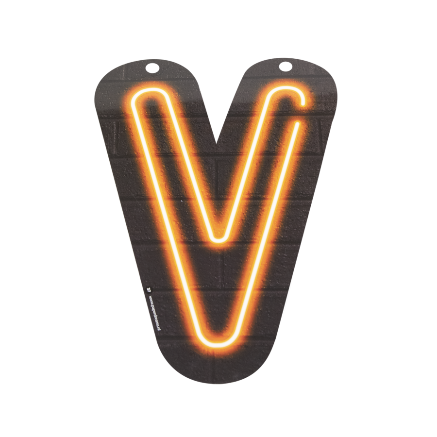 Neon Letter - V-1