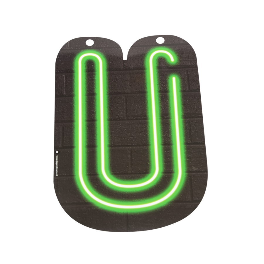 Neon Letter - U-1