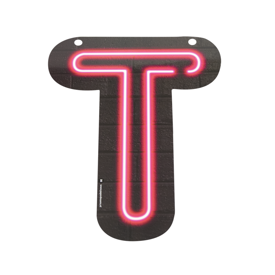Neon Letter - T-1
