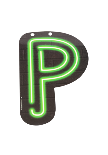 Neon Letter - P 